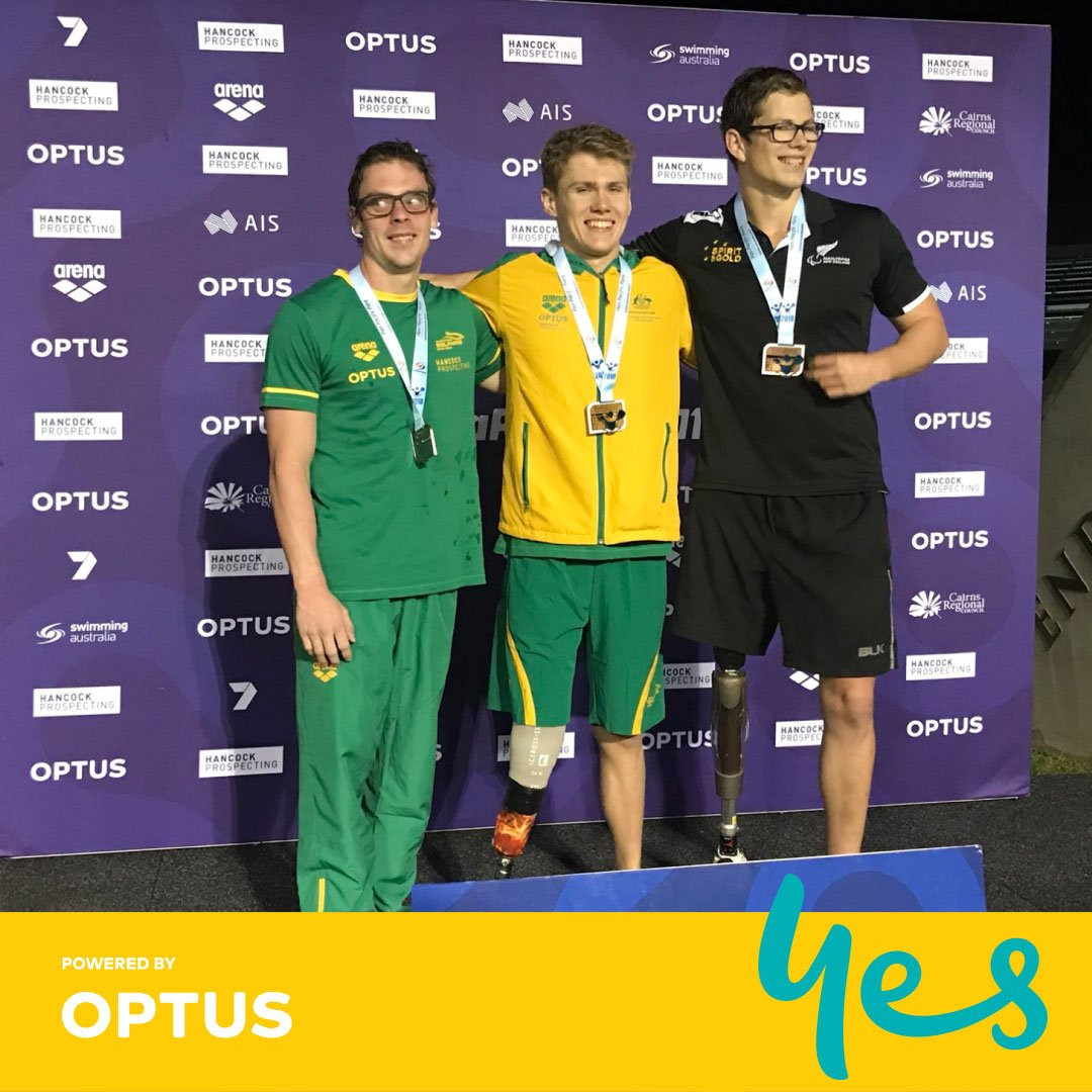 Timothy Hodge was among the winners for Australia today ©Swimming Australia