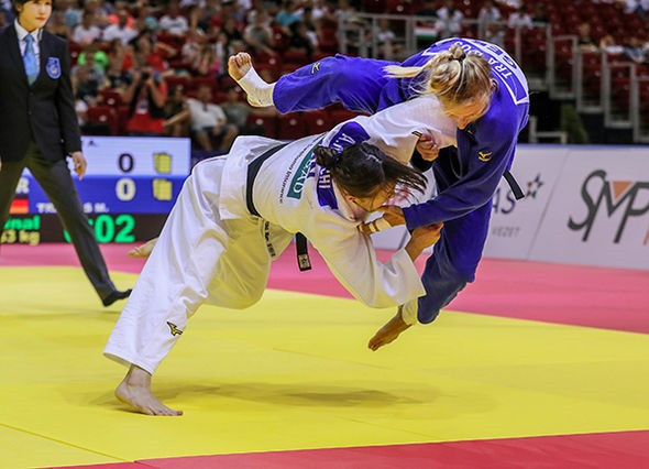 Japan claimed the two gold medals on offer in the women's categories thanks to Aimi Nouchi and Saki Niizoe ©IJF