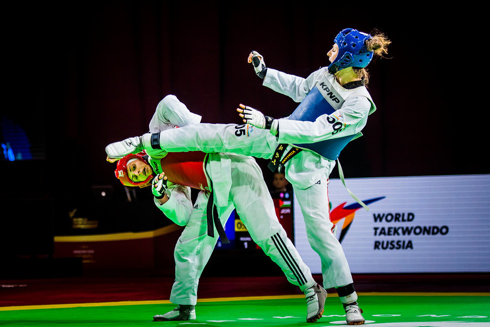 Aleksandra Kowalczuk won her second Grand Prix gold of 2018 today in the over-67kg category in Moscow ©World Taekwondo