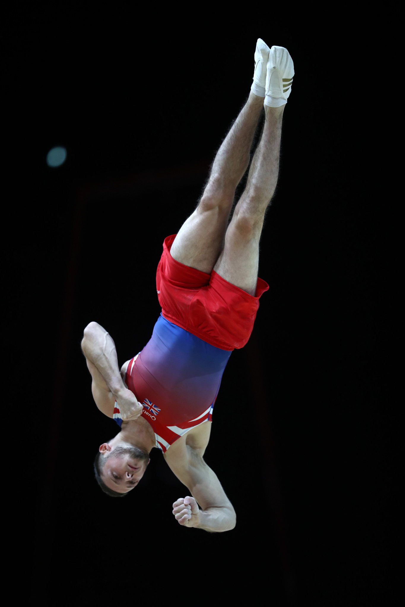 Great Britain's Dominick Cunningham delighted the home crowd with victory in the men's floor exercise ©Getty Images