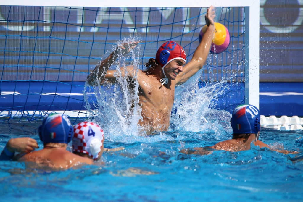 Defending champions Croatia beat Italy today at the Men's Youth Water Polo World Championships ©WP News