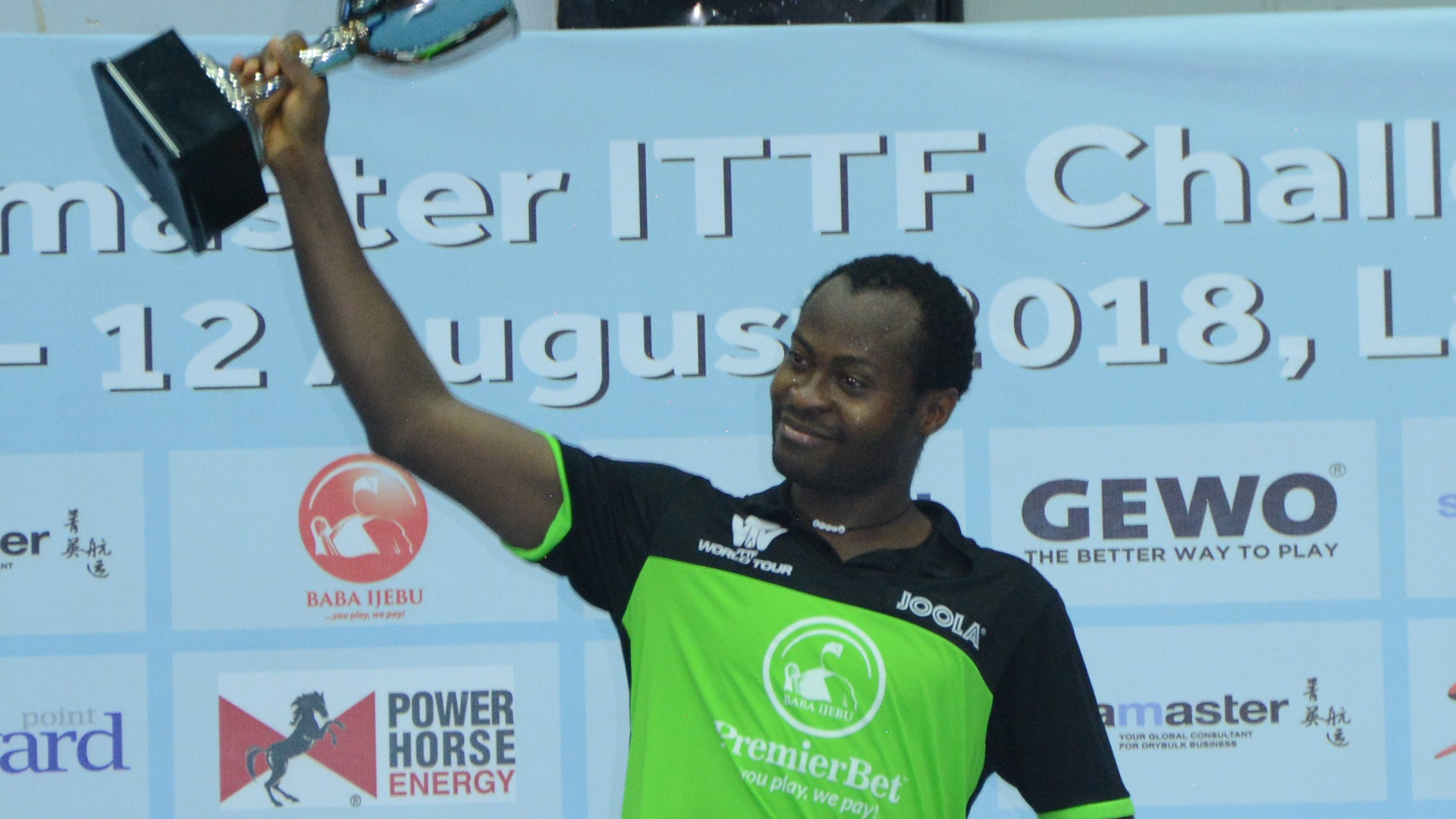 The latest tournament on the 2018 Challenge Series was won by Quadri Aruna in Lagos ©ITTF 