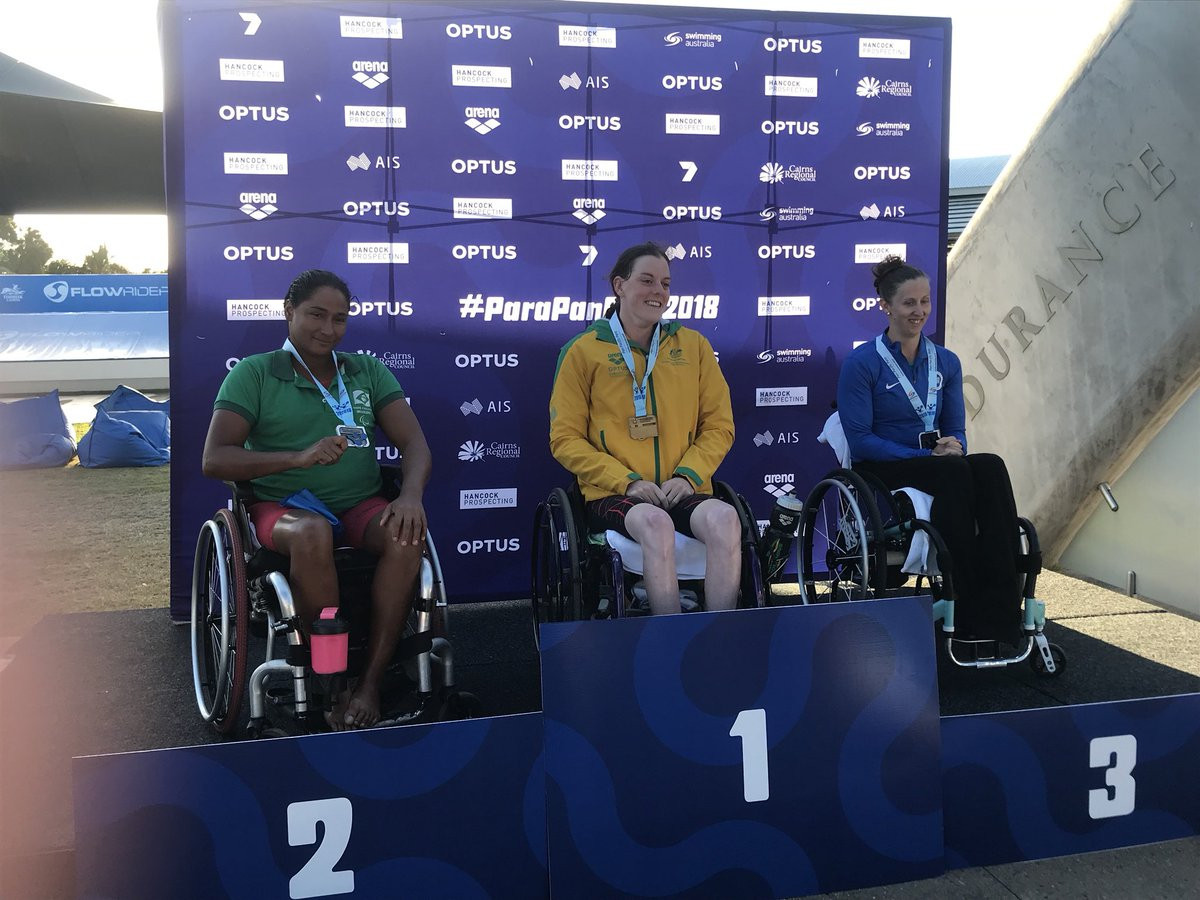 Rachael Watson was among hosts Australia's array of gold medallists on the final day of the Pan Pacific Para Swimming Championships in Cairns ©Australian Swim Team/Twitter