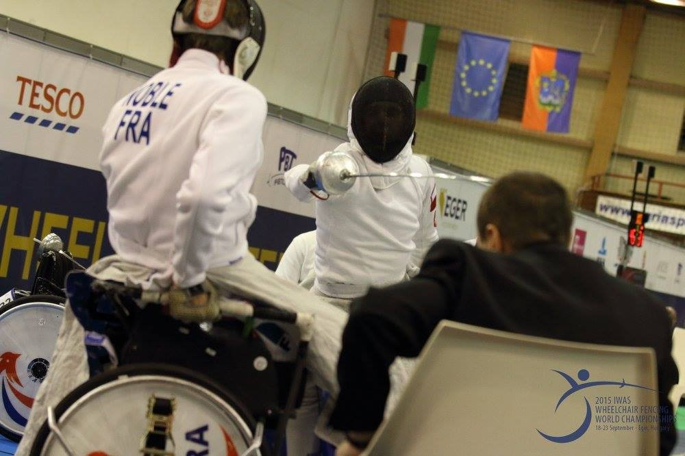 France battled to a hard-fought victory over Poland ©Facebook/IWAS World Fencing Championships