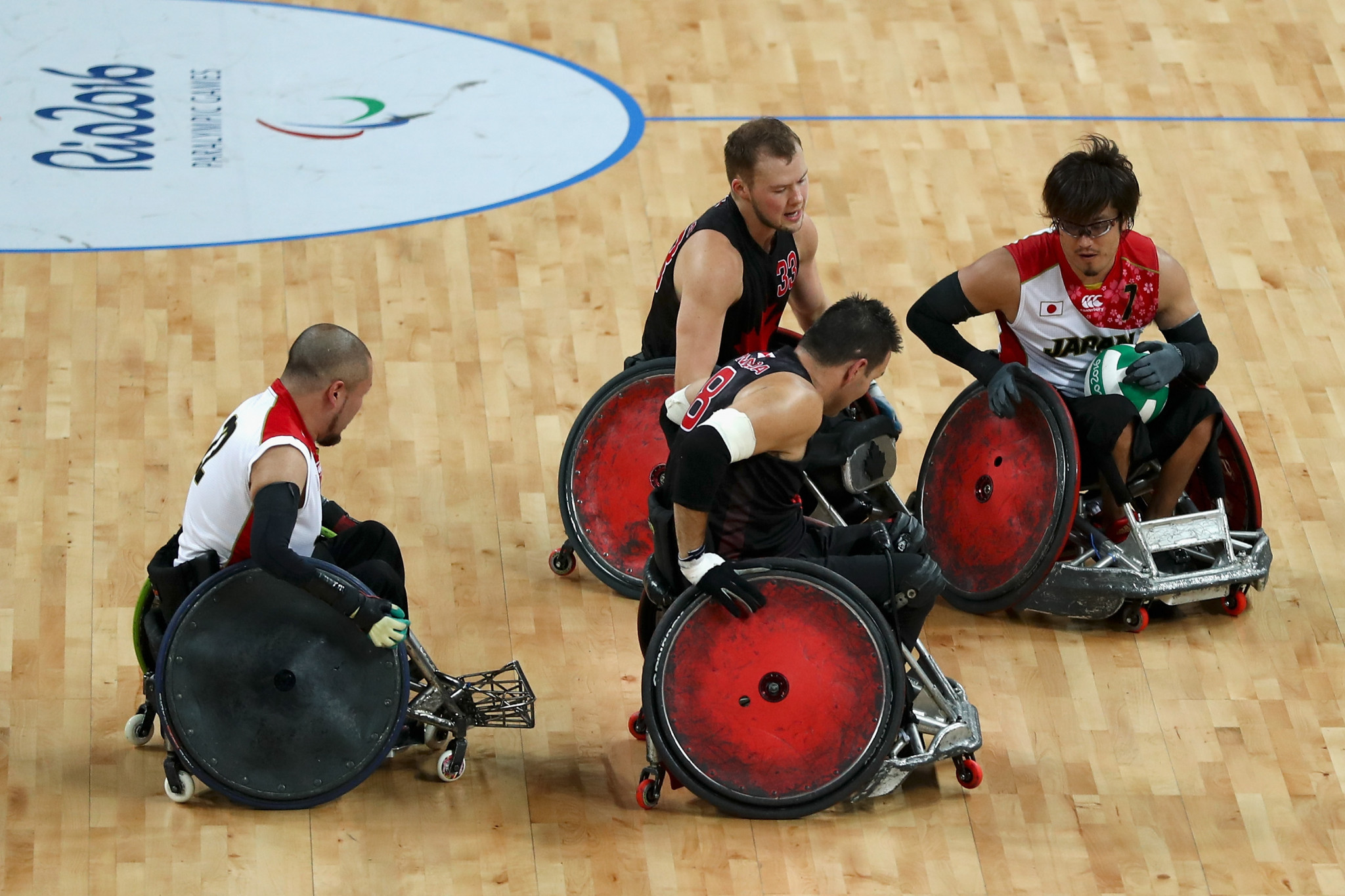 Wheelchair rugby will now look forward to the Tokyo 2020 Paralympic Games  ©Getty Images