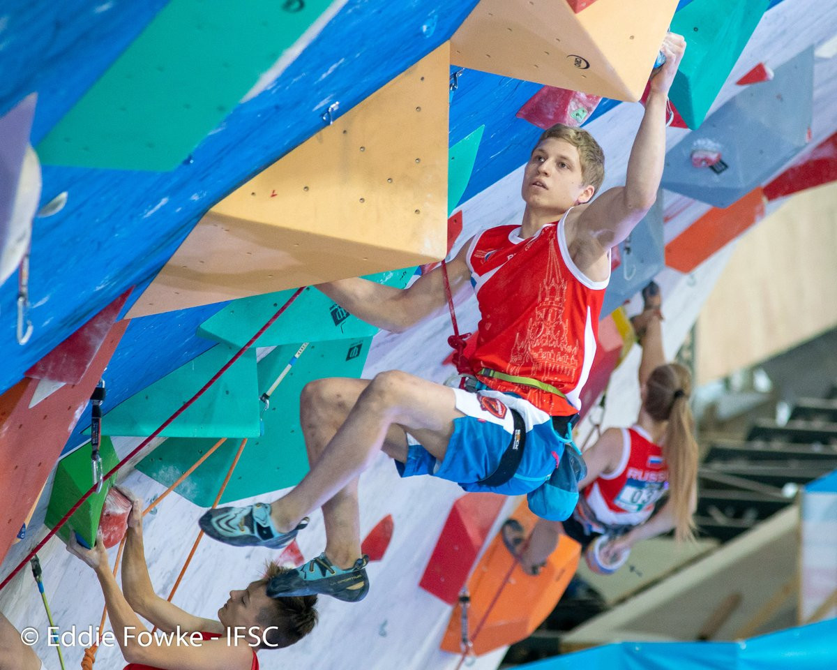 Qualification took place today in the lead events, at the IFSC Youth World Championships in Moscow ©IFSC