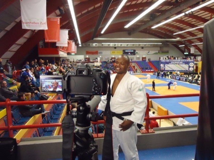 Mozambique Judo Federation general secretary Nilton Mojuvo was among the judokas competing