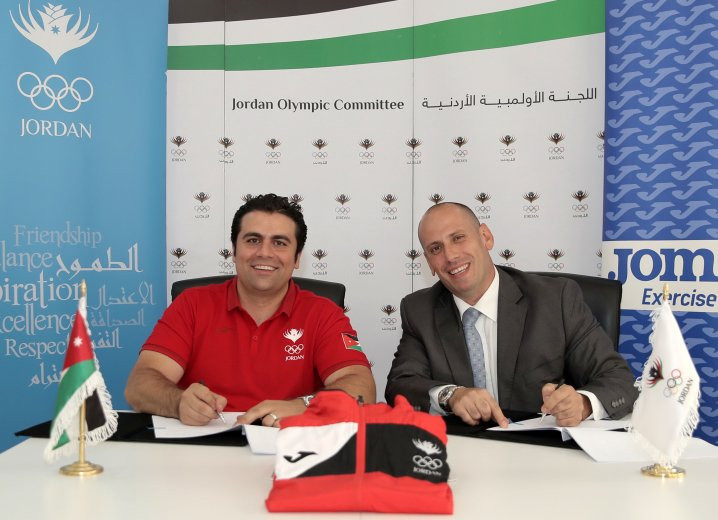 Jordan Olympic Committee announce JOMA kit deal
