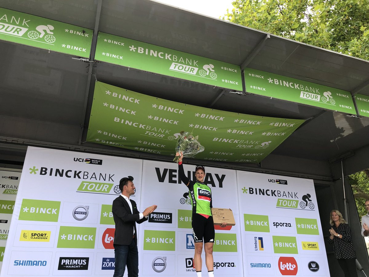 Küng time trials to dominant stage win at BinckBank Tour