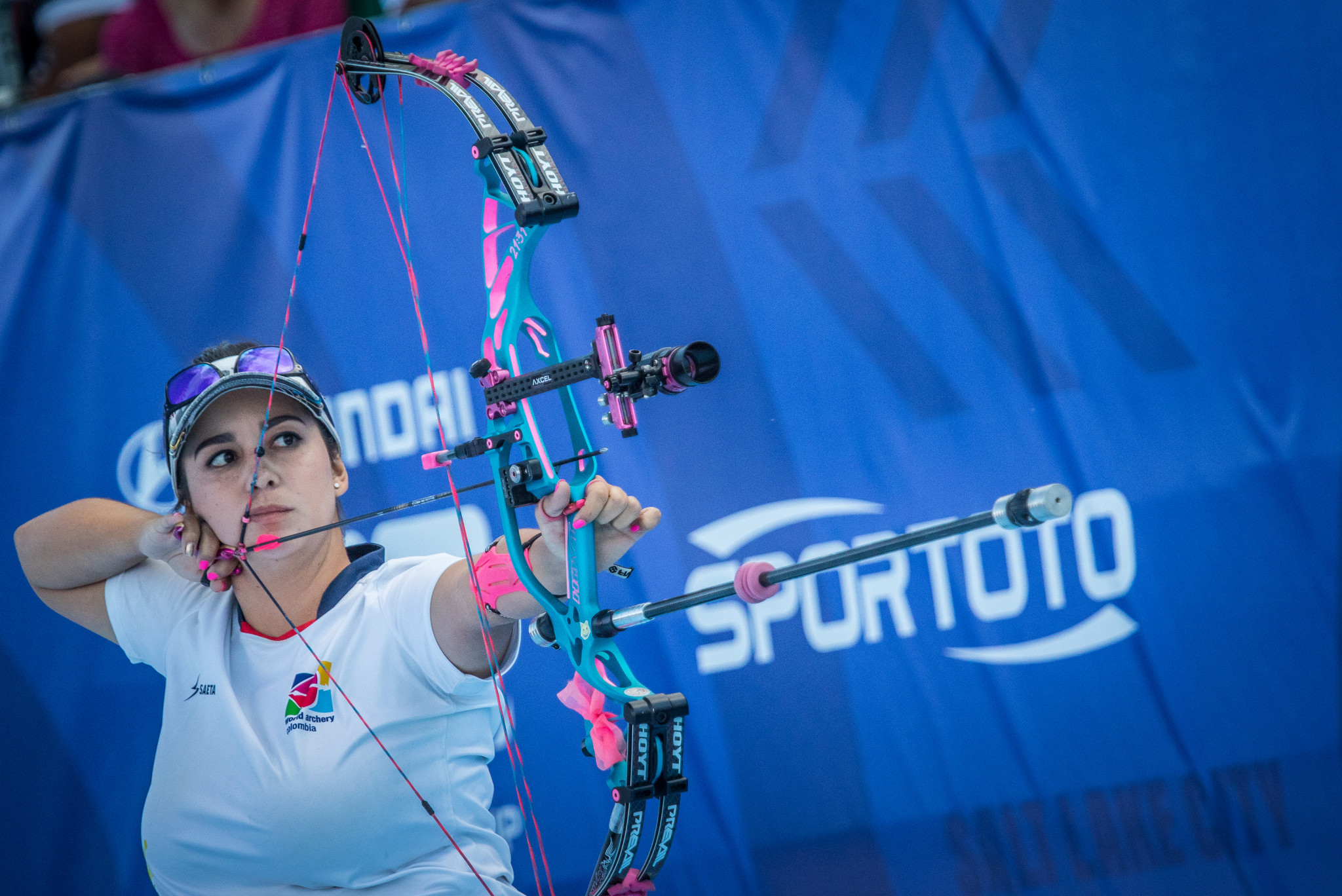 World number two Sara Lopez is among the headline names due to compete in Medellin ©World Archery