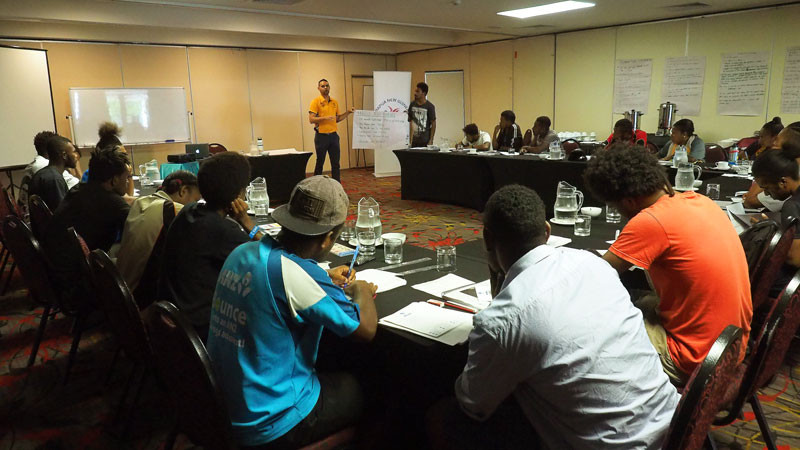 The Papua New Guinea Olympic Committee's H.E.R.O programme has continued its work ©PNGOC