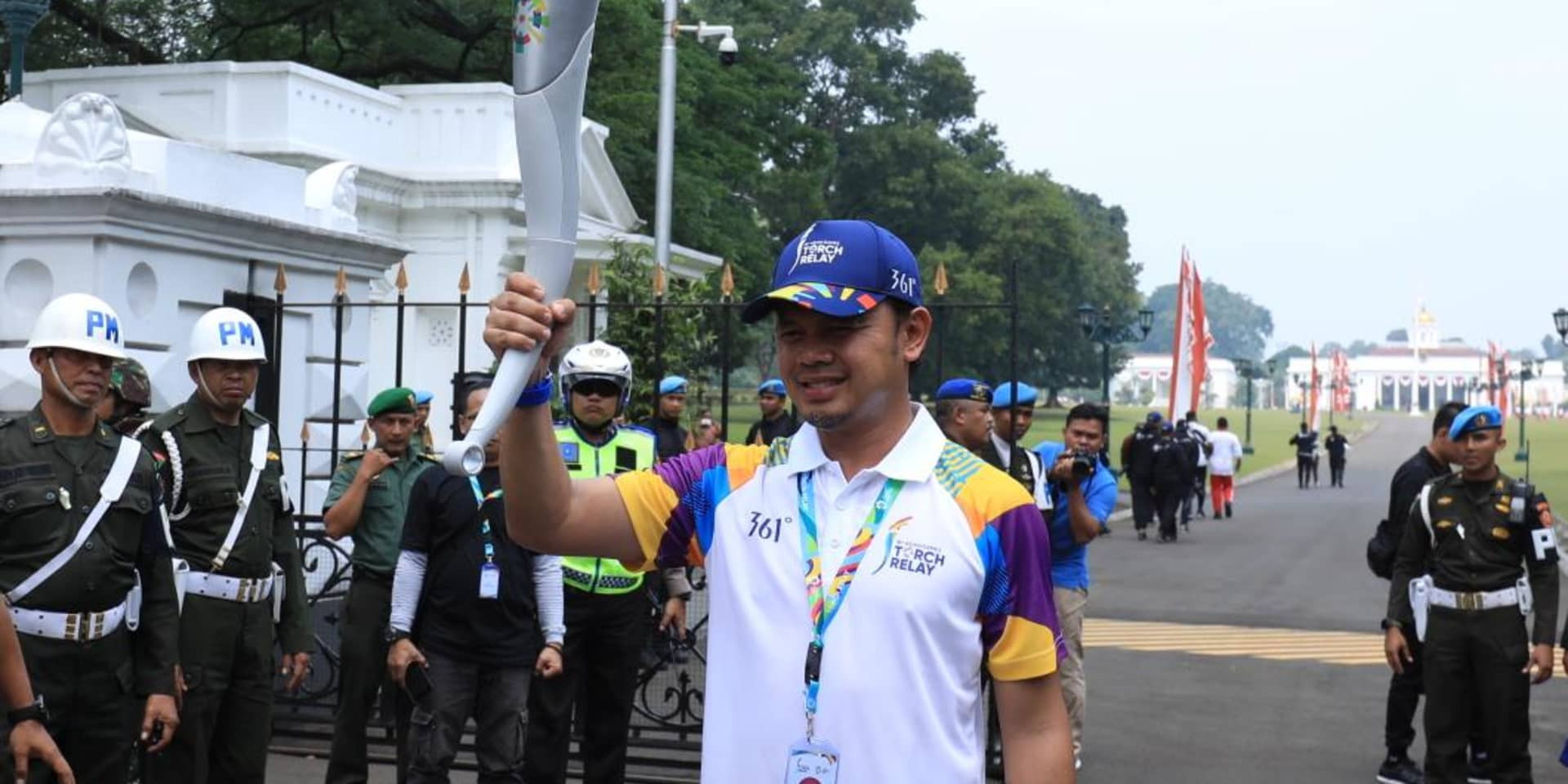 The Torch Relay for the 2018 Asian Games has continued with the flame travelling from Cianjur to Cipanas ©Asian Games 2018