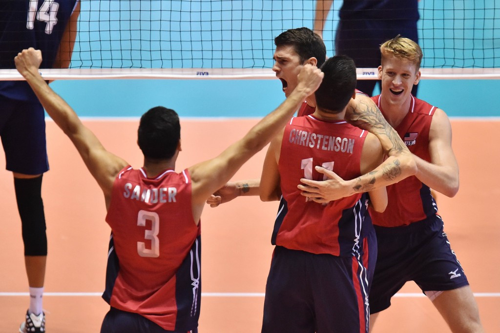 The United States won the FIVB Men's World Cup on the final day ©Getty Images