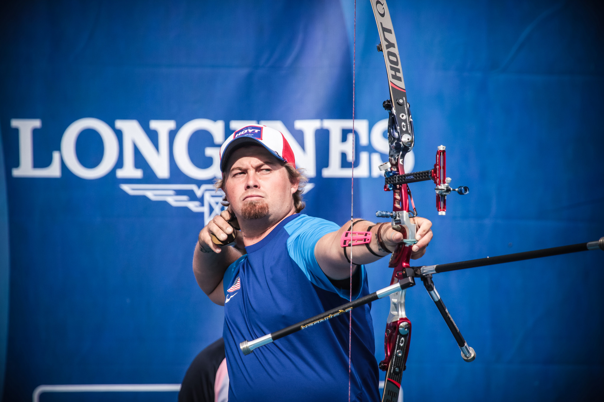 Brady Ellison topped the pile in the men's recurve ©Getty Images
