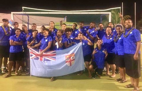Fiji doubled up with a pair of victories in the women's tournament on day two of the Hockey Series event in Vanuatu ©Fiji Hockey Federation