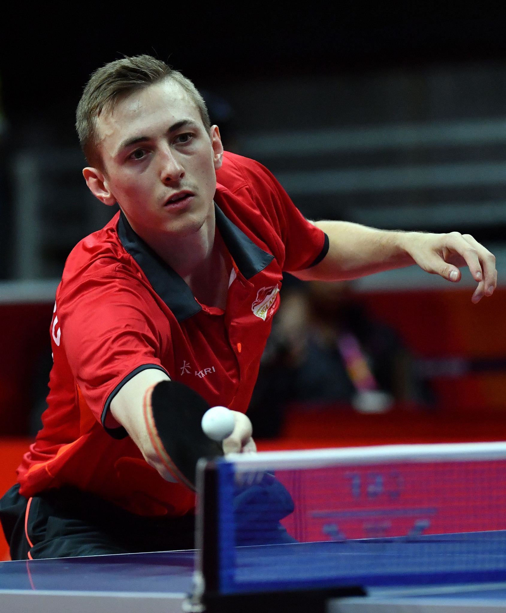 Liam Pitchford shocked Ma Long in Bulgaria ©Getty Images