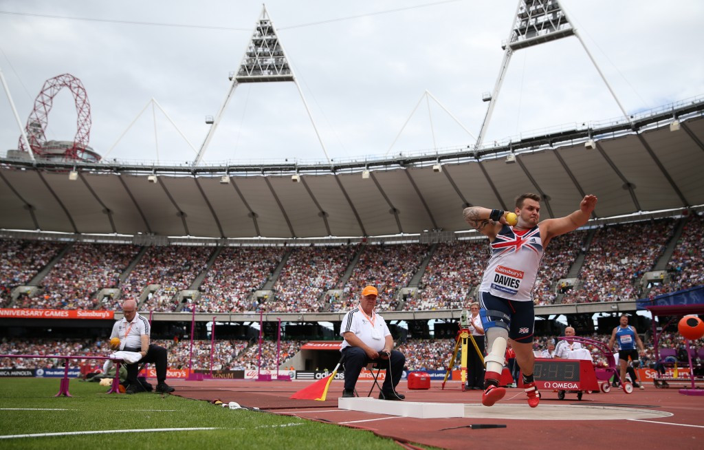 20 para-athletics events will take place in the London 2012 Olympic Stadium ©AFP/Getty Images