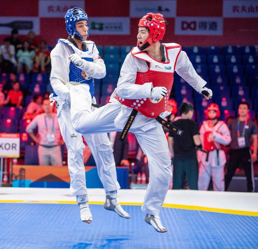 Wuxi hosted the World Taekwondo World Cup Team Championships last month ©World Taekwondo