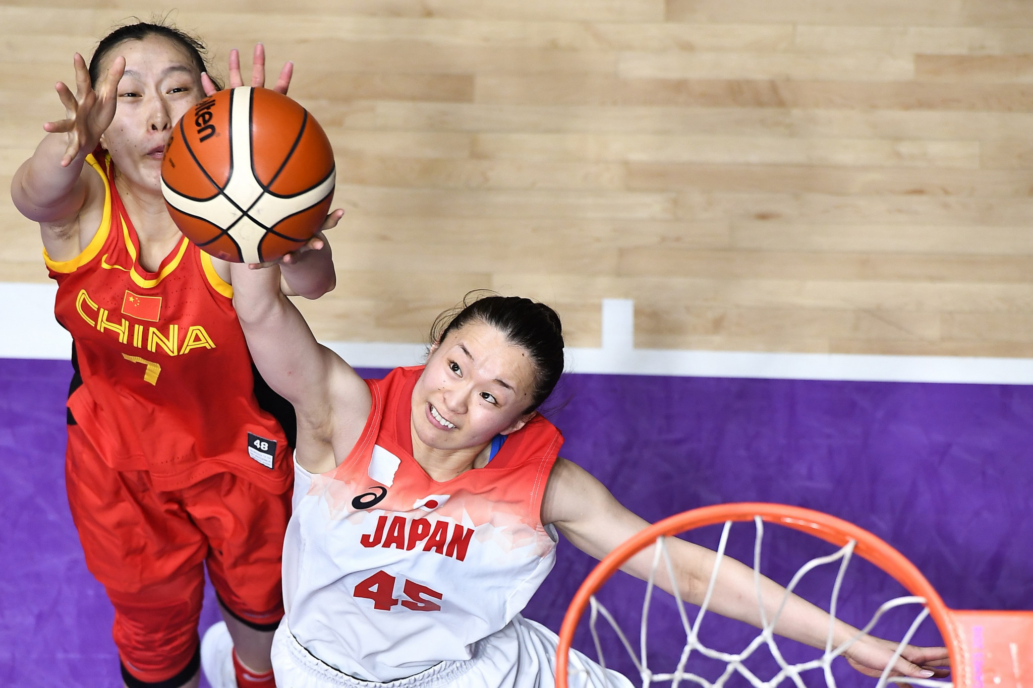 Basketball 5x5 was one of several sports in which preliminary-round action was held today with China beating Japan 105-73 in Group B of the women's event ©Getty Images