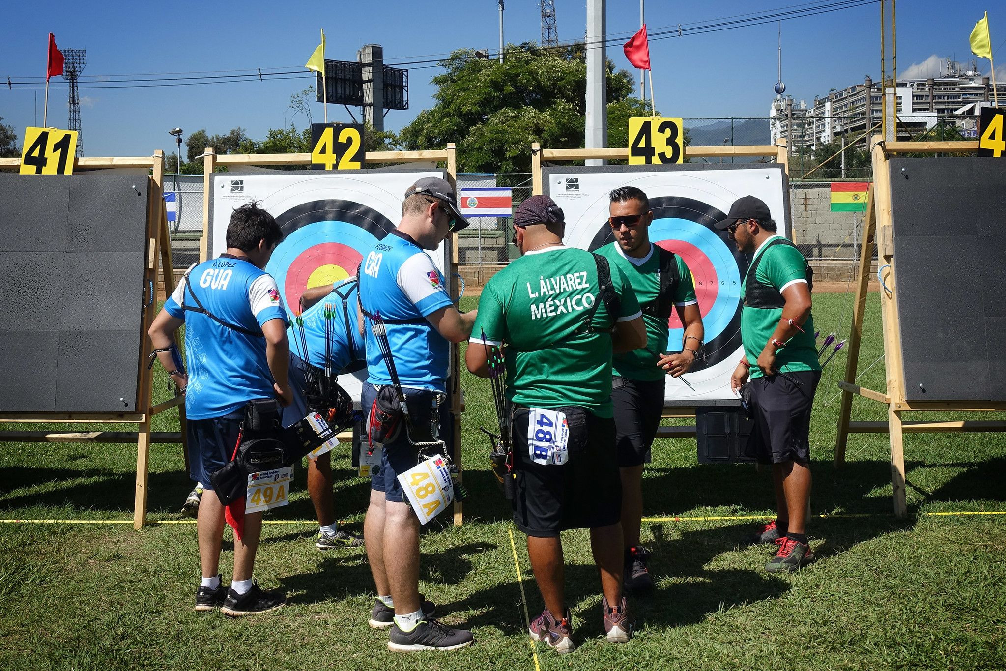 Team action took centre stage in Colombia on day two ©World Archery