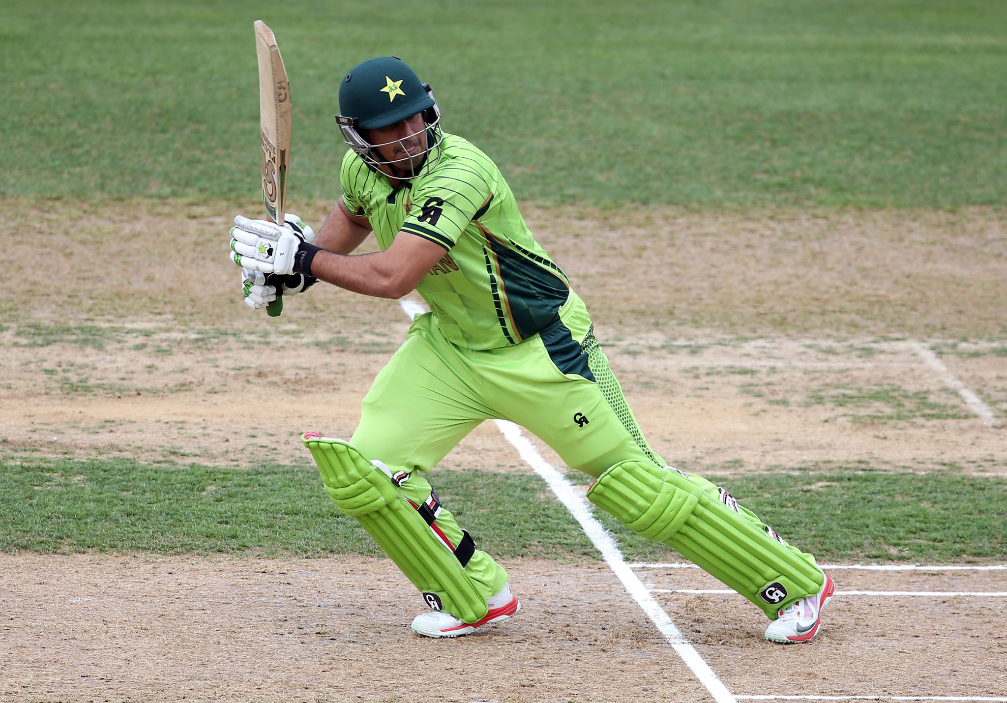 Former Pakistan opening batsman Nasir Jamshed has been banned for 10 years ©Getty Images