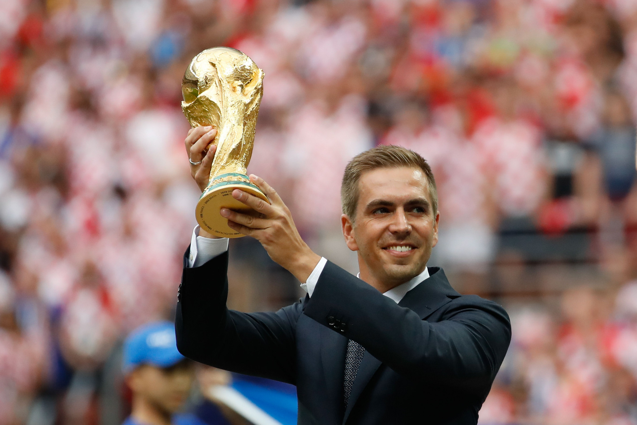 Philipp Lahm captained Germany to the 2014 World Cup and has been serving as ambassador of their bid for Euro 2024 ©Getty Images