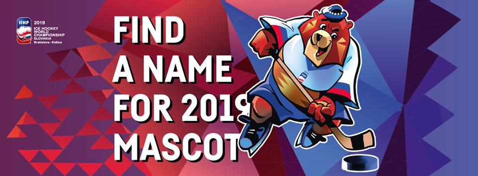Organisers unveil bear mascot for 2019 IIHF World Championships