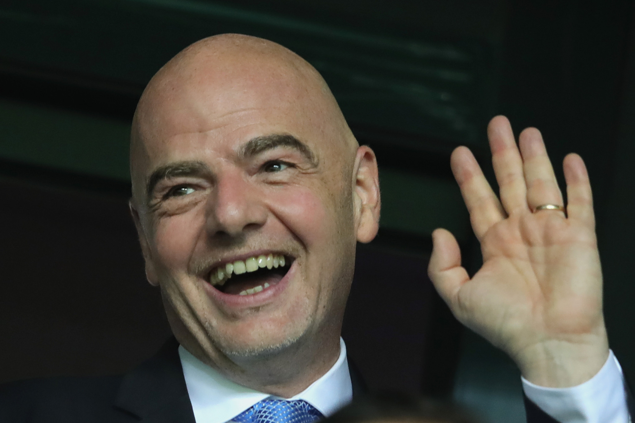 FIFA President Gianni Infantino discussed the crisis with senior officials ©Getty Images
