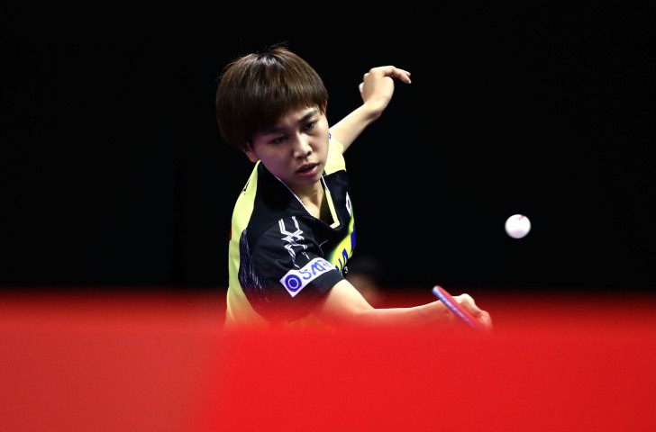 Hitomi Sato of Japan earned a place today in the women's semi-finals of the ITTF Bulgaria Open event ©Getty Images  
