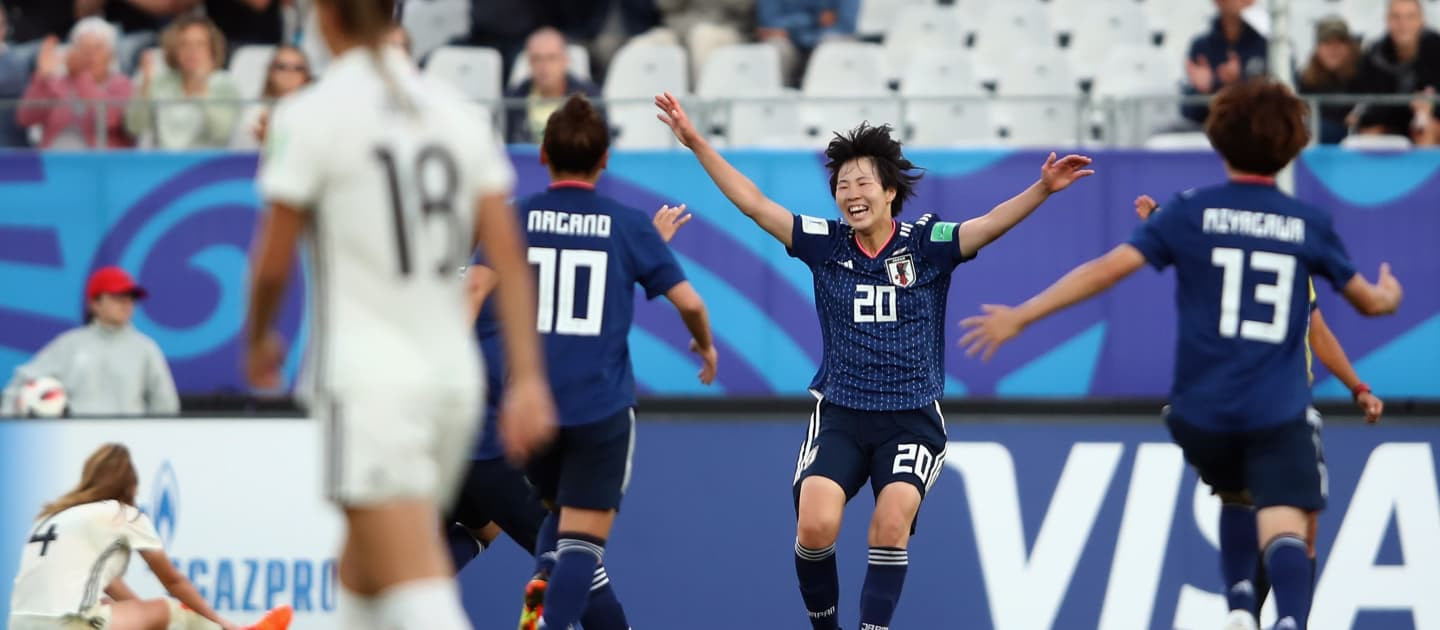 Japan set up England semi-final meeting with victory over Germany at FIFA Under-20 Women's World Cup