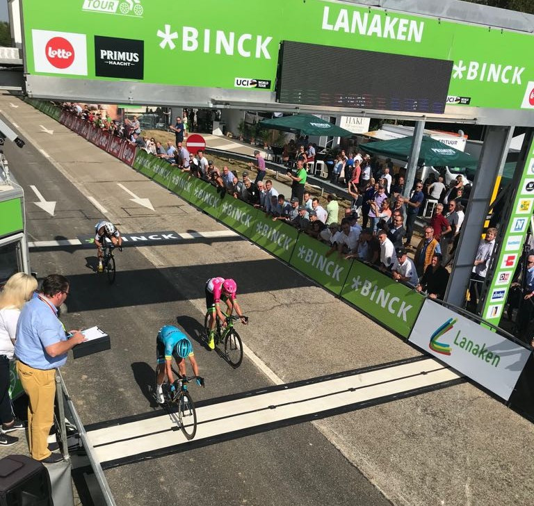 Cort wins from breakaway on fifth stage of BinckBank Tour