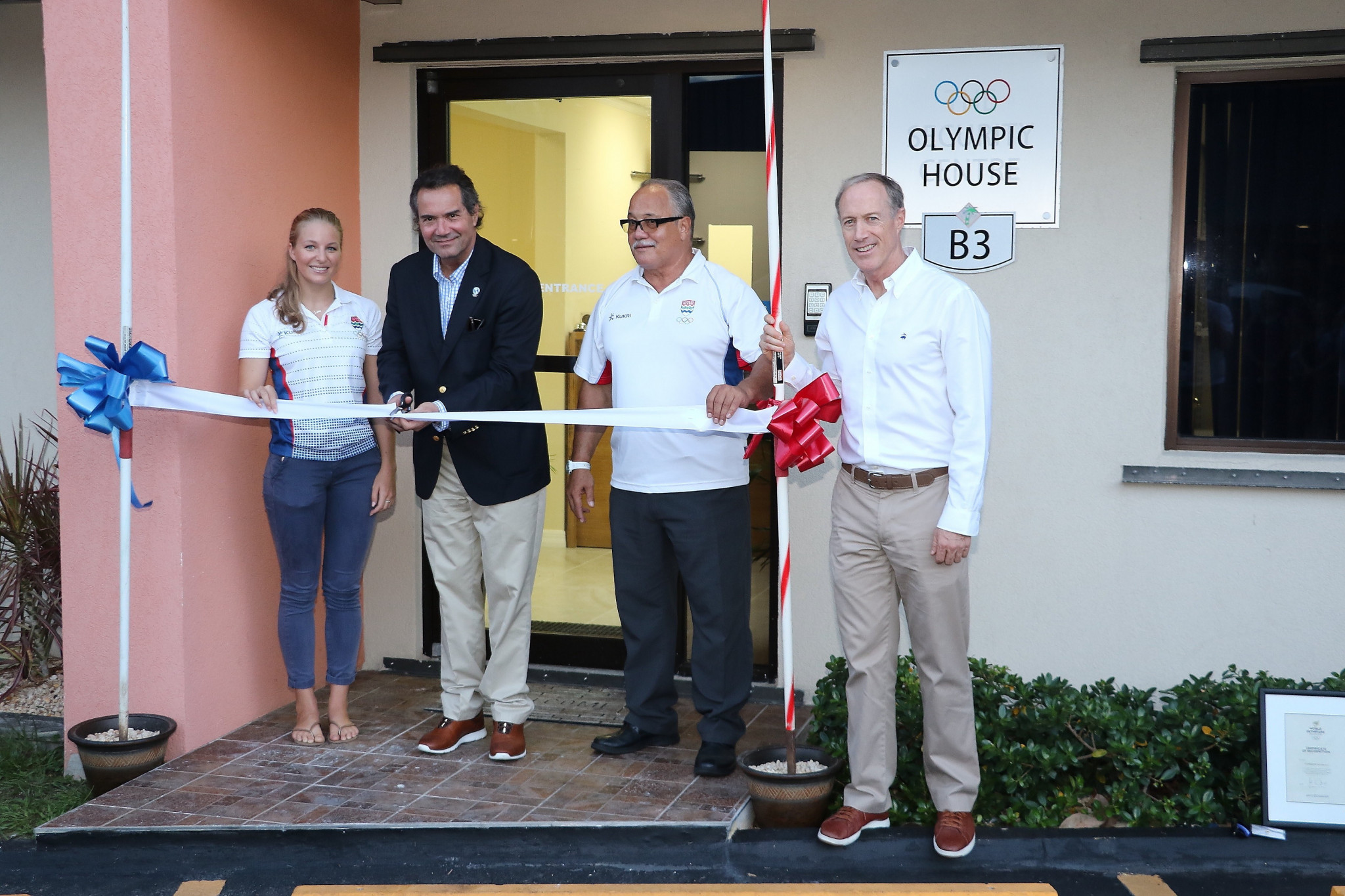 The Cayman Islands Olympic Committee has opened its first Olympic House in the Cayman Business Park in Georgetown ©Panam Sports