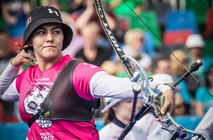 Mexico's Alejandra Valencia will contest the gold medal in the women's recurve event with Mackenzie Brown of the United States tomorrow ©Getty Images  