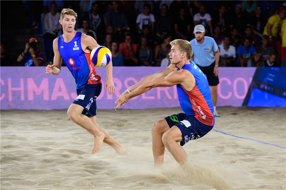 Norway's Mol and Sorum secure men's gold and record prize at FIVB Beach Volleyball World Tour Finals