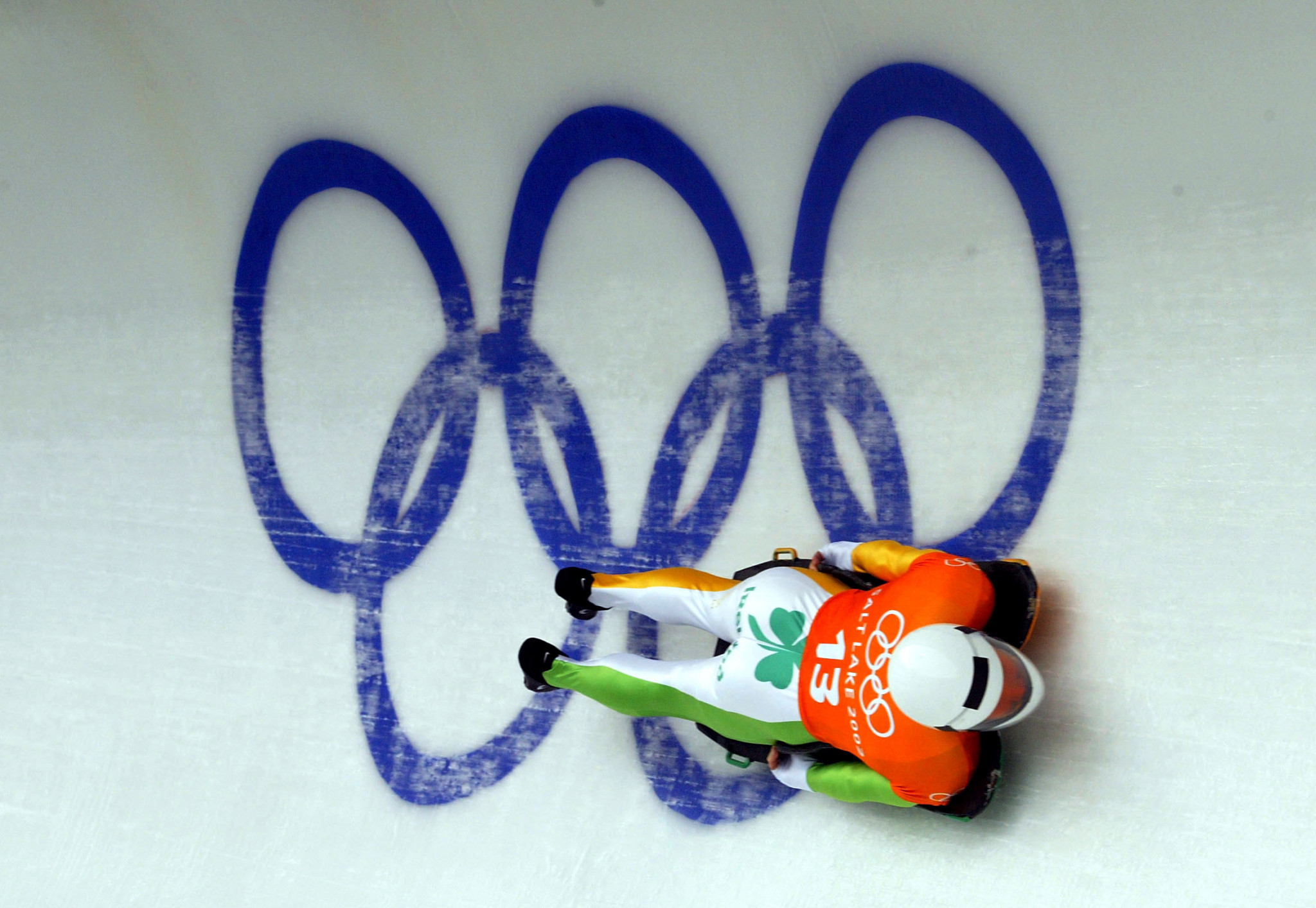 Clifton Wrottesley's fourth place in the  skeleton at Salt Lake City 2002 remains Ireland's best Winter Olympic result ©Getty Images