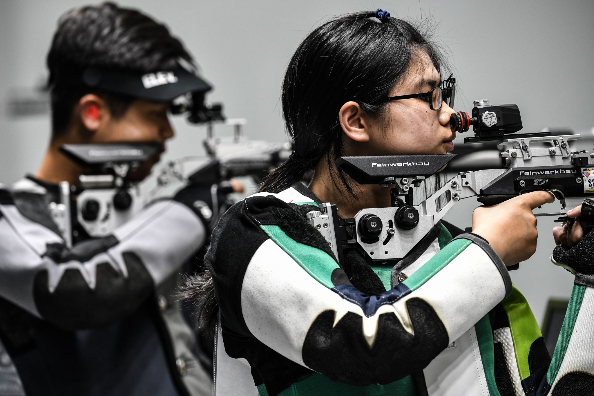 The second gold of the day was won by Chinese Taipei's Yingshin Lin and Shaochuang Lu over in Palembang, in the 10m air rifle mixed team event ©Getty Images