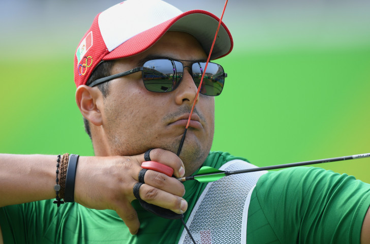 Ernesto Boardman of Mexico won the men's recurve gold at the Pan American Archery Championships in Medellín ©Getty Images  