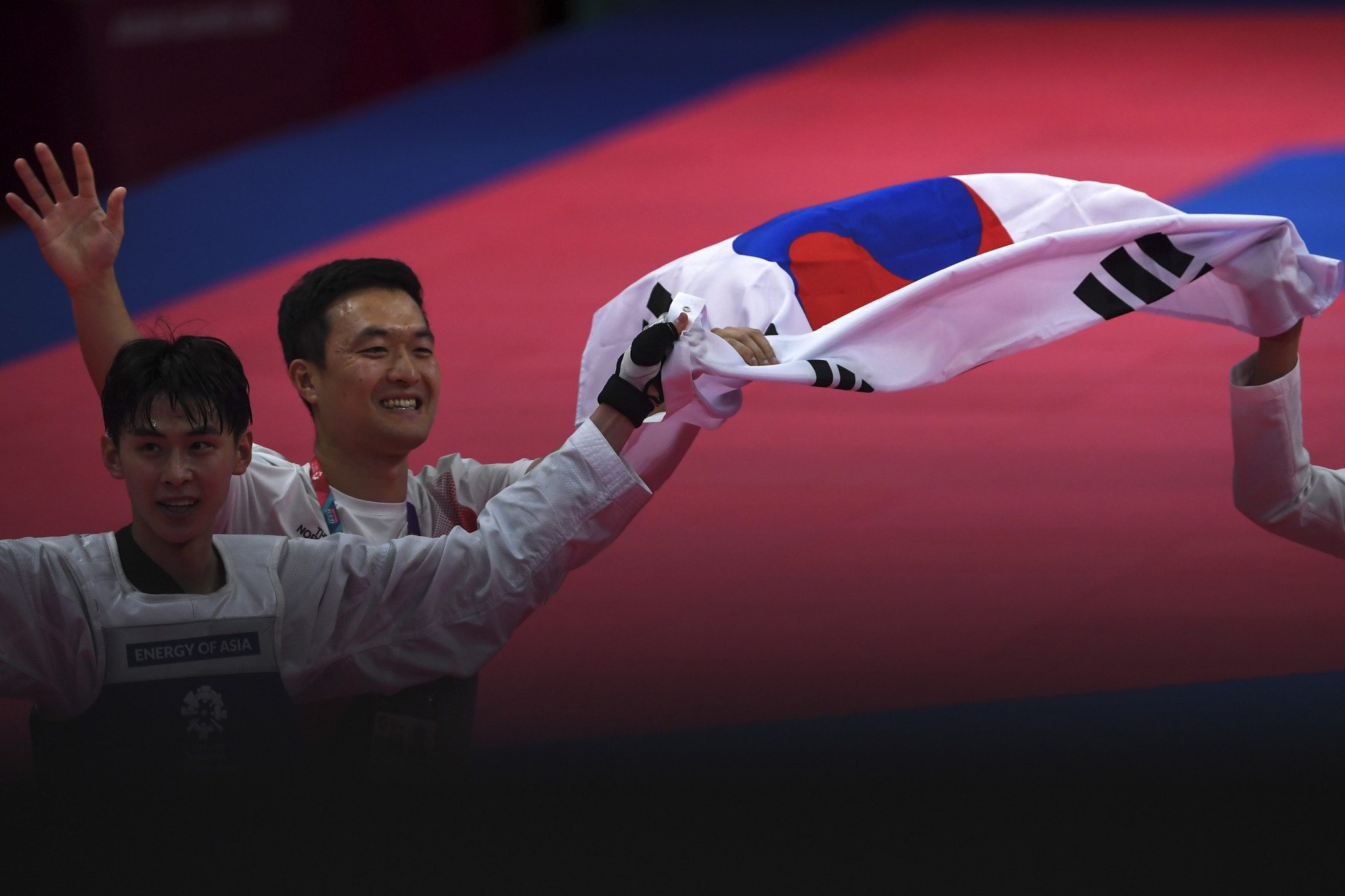 South Korea’s Kim Tae-hun claimed victory in the men’s under-58 kilograms taekwondo event today at Jakarta Palembang 2018 ©Getty Images