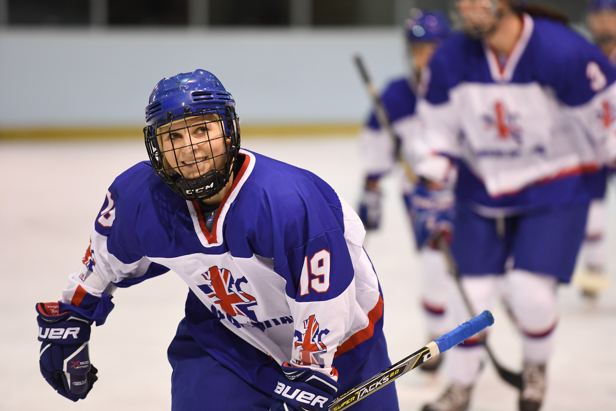 Kim Lane participated in the camp ©Ice Hockey UK