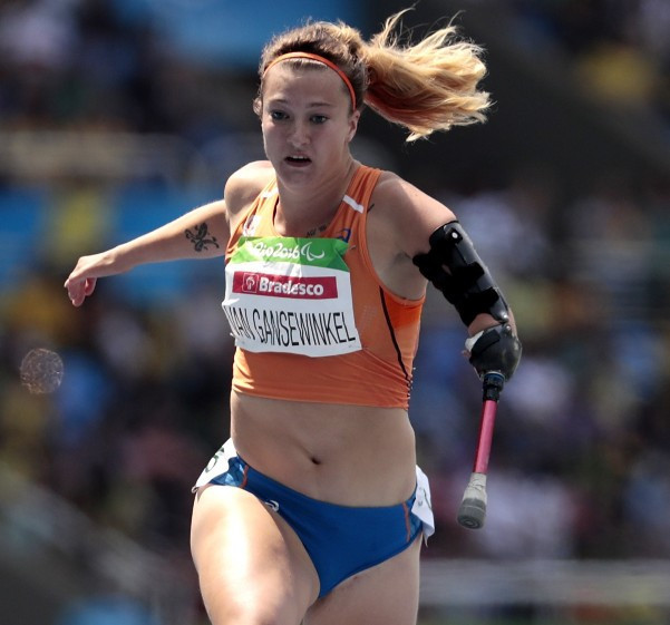Marlene van Gansewinkel of The Netherlands was one of five to break world records as the World Para Athletics European Championships got underway in Berlin ©Getty Images  
