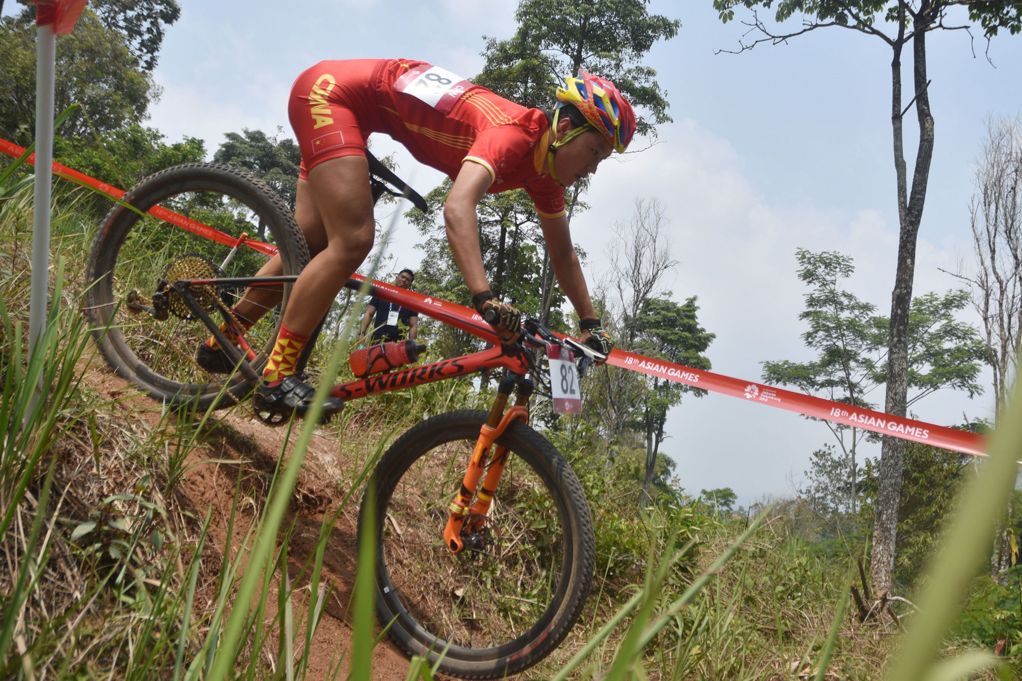 China's Bianwa Yao won the women's mountain bike cross country event, while her compatriot Hao Ma won the men's ©Getty Images