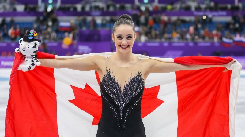 Kaetlyn Osmond won gold and bronze at the 2018 Winter Olympic Games in Pyeongchang ©Skate Canada