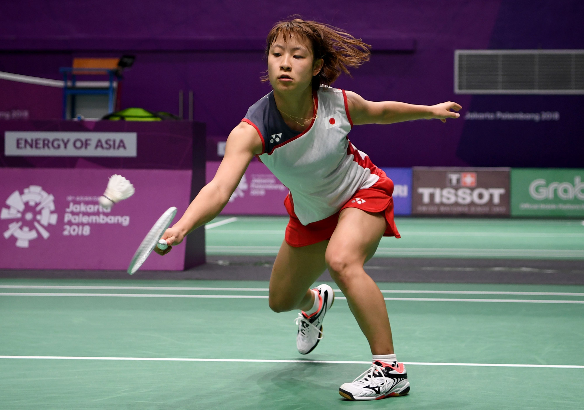 Nozomi Okuhara helped Japan beat China in the women's team final ©Getty Images