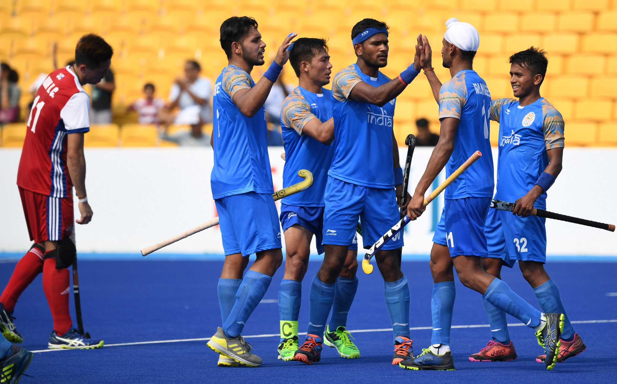 India obliterated Hong Kong in the men's hockey 26-0 ©Getty Images