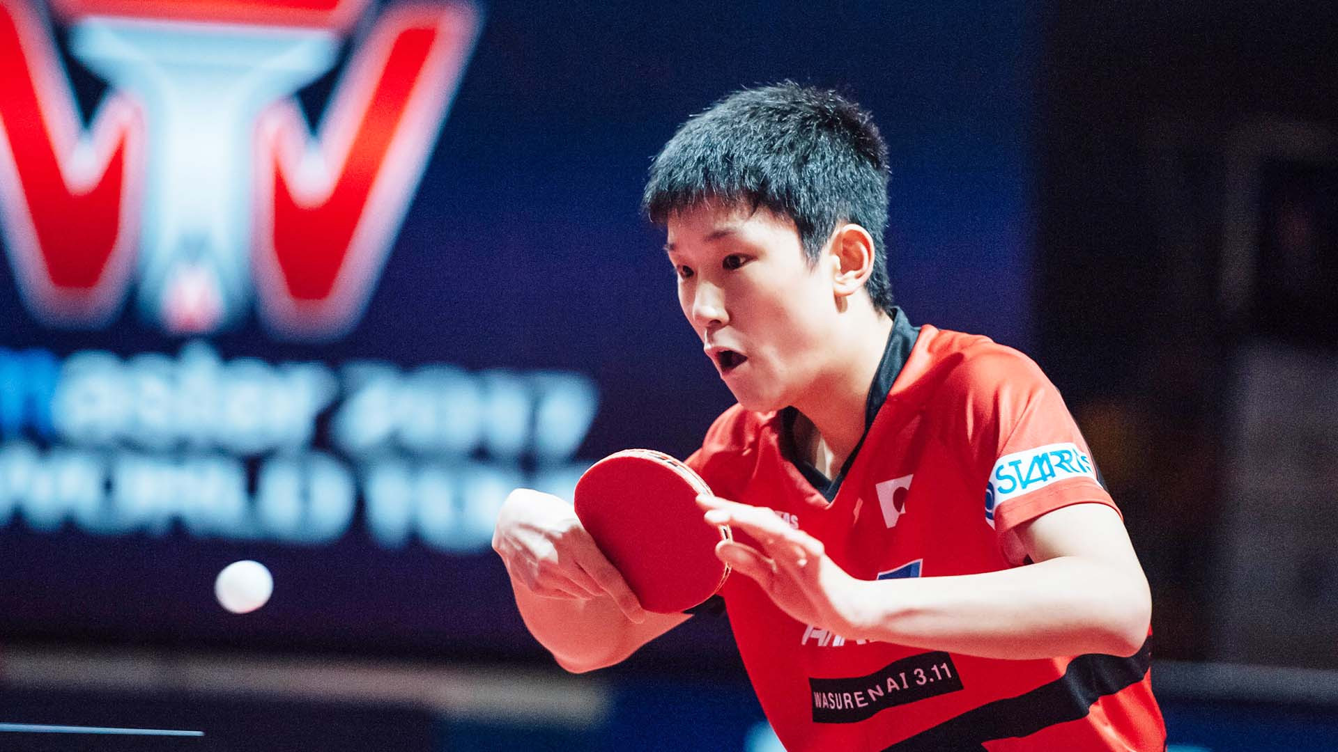 Tomokazu Harimoto is the defending champion in the men's singles draw ©ITTF/Jan Brychta