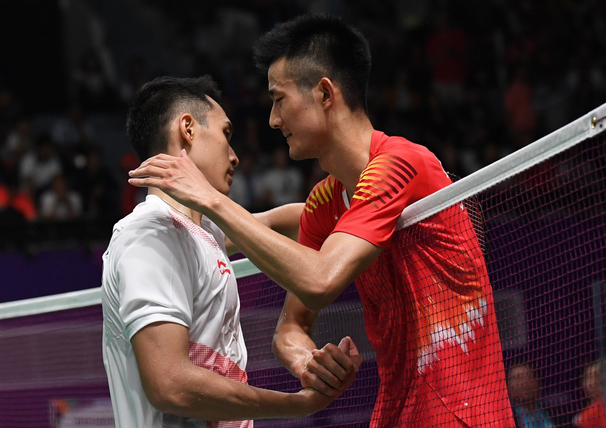 Olympic champion Chen Long beat Jonatan Christie to help China beat hosts Indonesia in an epic men's team badminton final on day four of the 2018 Asian Games in Jakarta and Palembang ©Getty Images
