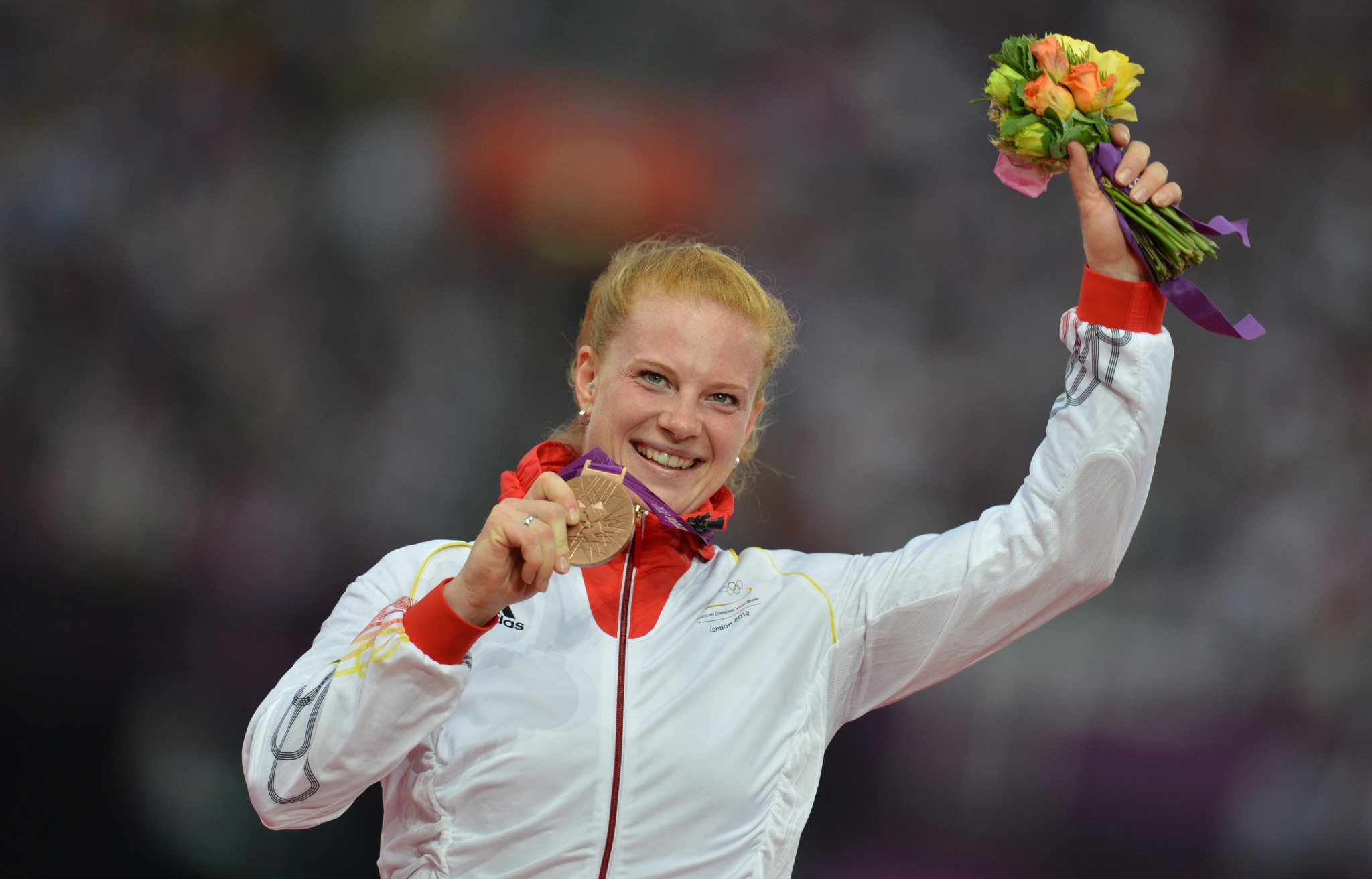 Betty Heidler will be upgraded to the silver medal from London 2012 ©Getty Images