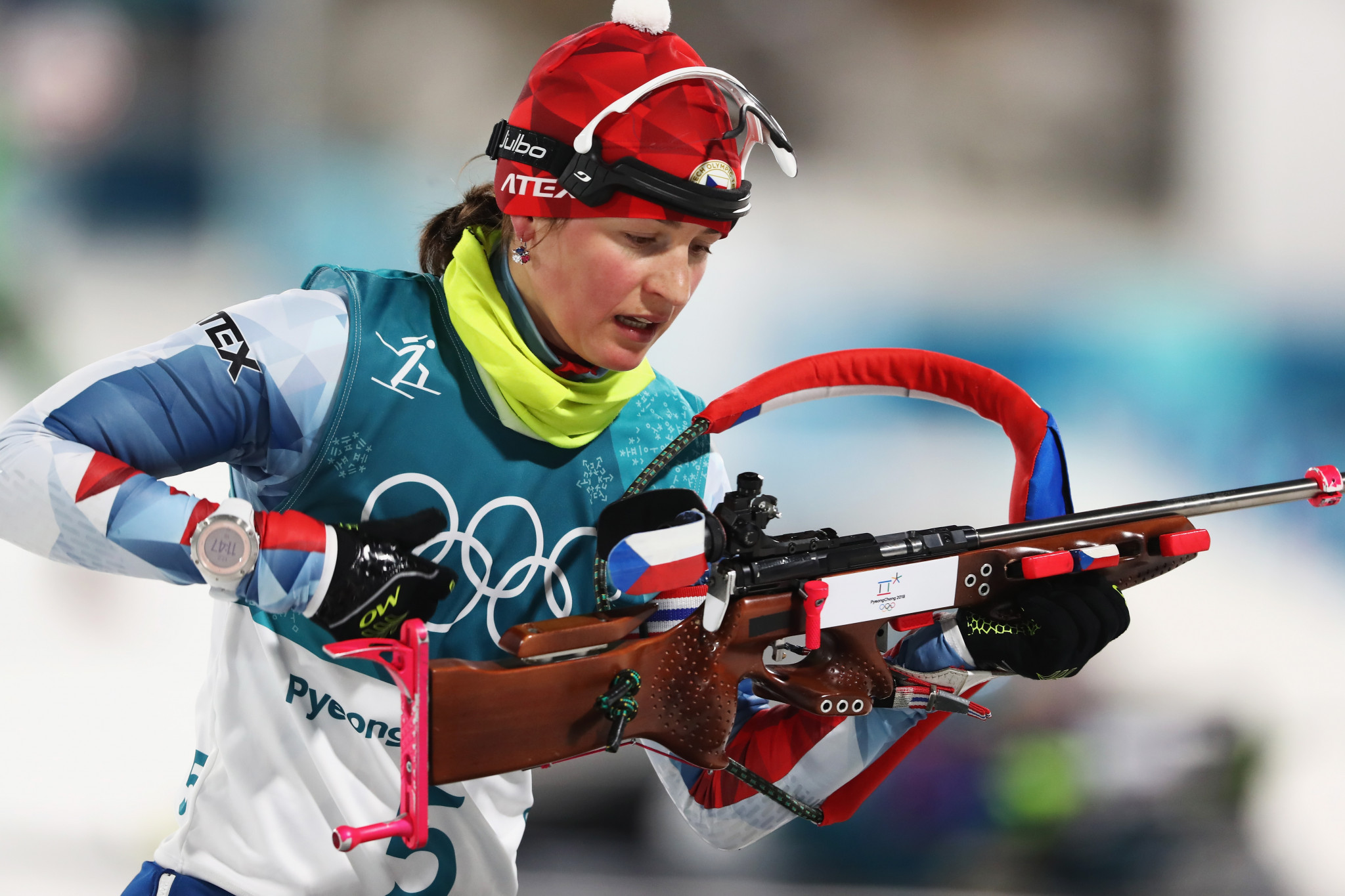 Veronika Vitkova, a Pyeongchang 2018 Winter Olympics silver medallist, will represent the host nation ©Getty Images