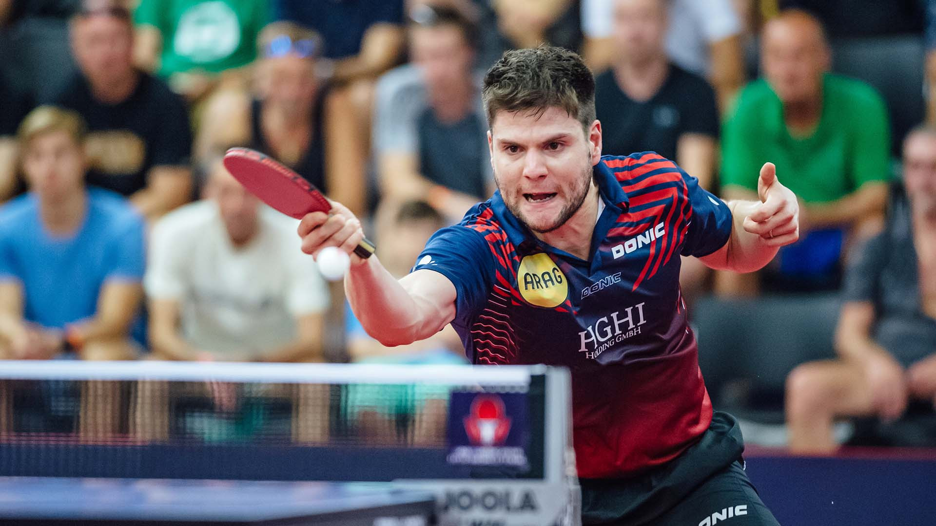 Germany's former world number one Dmitrij Ovtcharov reached his first quarter-final in five attempts at the Czech Open today ©ITTF
