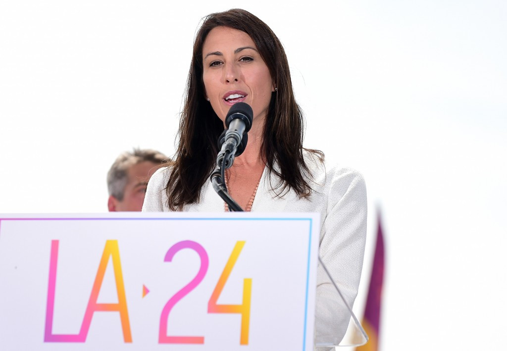 Four-times Olympic swimming champion appointed vice chair of Los Angeles 2024